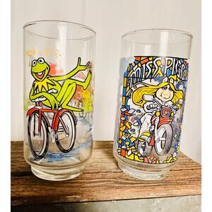 2 Vintage 1981 Muppet Movie McDonalds Glasses